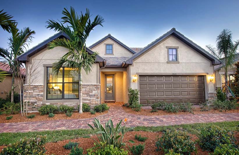Abbeyville Model Home in Bridgetown at The Plantation, Fort Myers, by Pulte